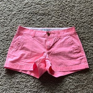 Old navy pink shorts